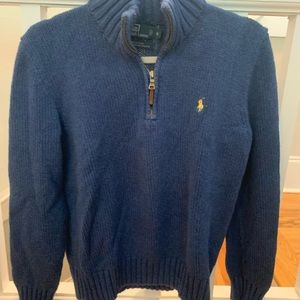 POLO RL pullover sweater 1/4 zip